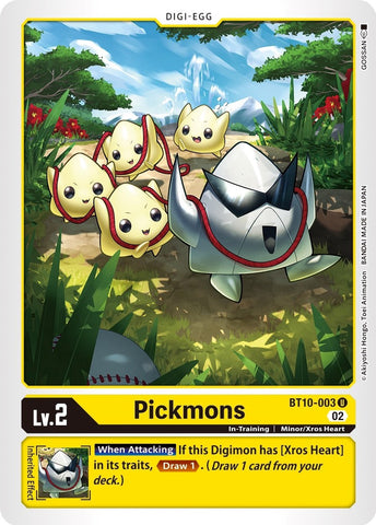 Pickmons [BT10-003] [Xros Encounter] - Destination Retro
