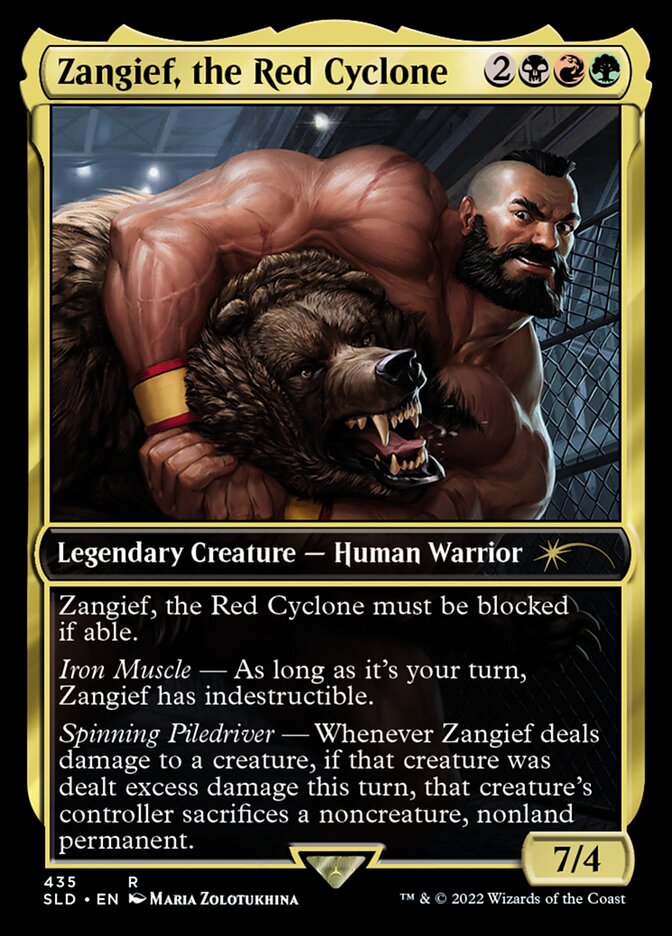 Zangief, the Red Cyclone [Secret Lair Drop Series] - Destination Retro
