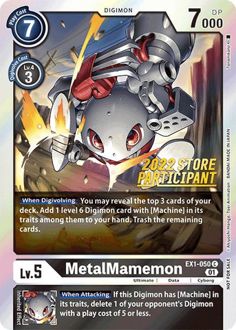 MetalMamemon [EX1-050] (2022 Store Participant) [Classic Collection Promos] - Destination Retro