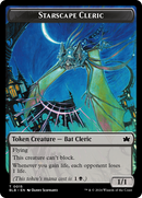 Cragflame // Starscape Cleric Double-Sided Token [Bloomburrow Tokens] - Destination Retro
