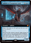 Sphinx of Forgotten Lore (Extended Art) [Foundations] - Destination Retro