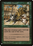 Monstrous Growth (Flavor Text) [The List] - Destination Retro