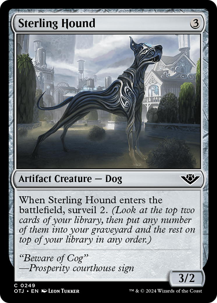 Sterling Hound [Outlaws of Thunder Junction] - Destination Retro