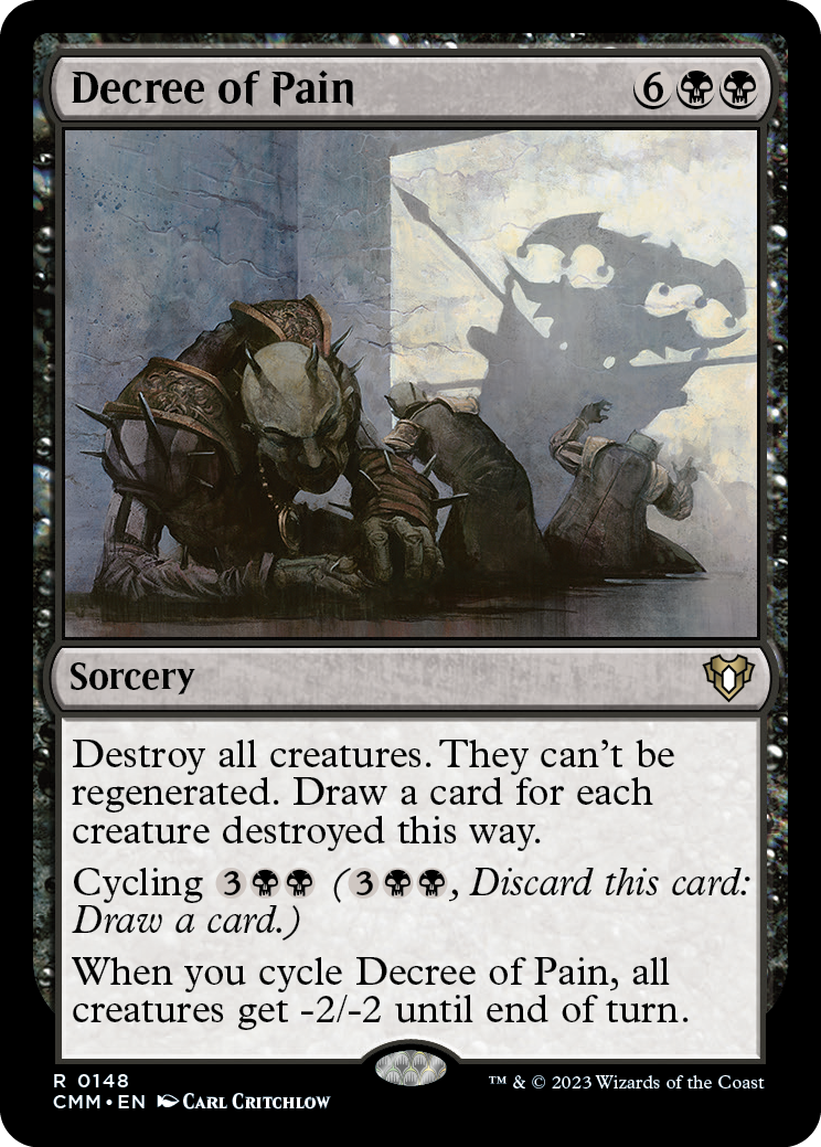 Decree of Pain [Commander Masters] - Destination Retro