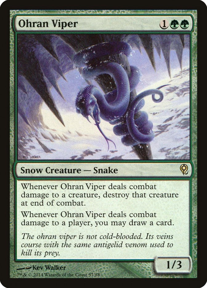 Ohran Viper [Duel Decks: Jace vs. Vraska] - Destination Retro