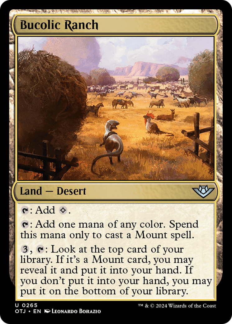 Bucolic Ranch [Outlaws of Thunder Junction] - Destination Retro