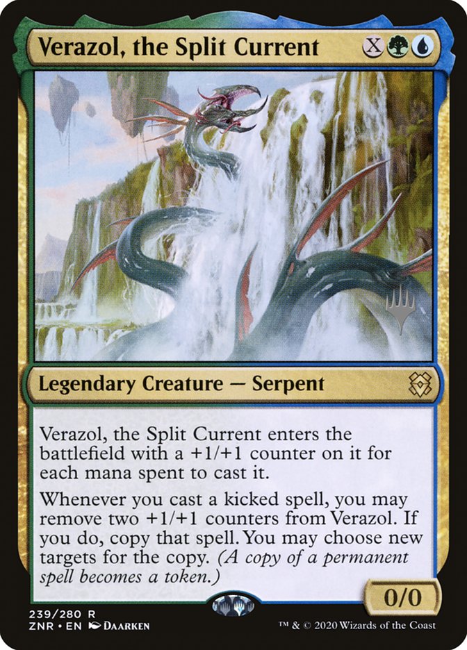 Verazol, the Split Current (Promo Pack) [Zendikar Rising Promos] - Destination Retro