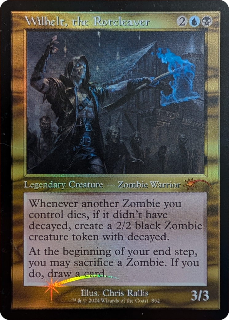Wilhelt, the Rotcleaver (Retro Frame) [Secret Lair Drop Series] - Destination Retro