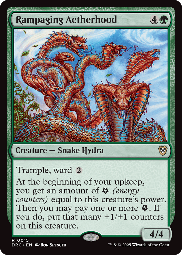 Rampaging Aetherhood [Aetherdrift Commander] - Destination Retro