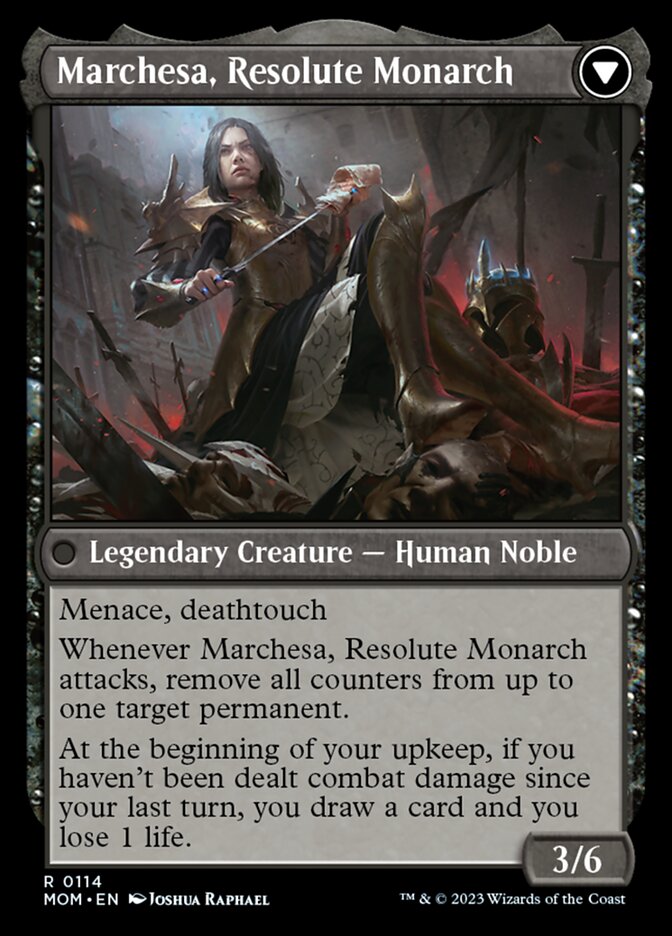 Invasion of Fiora // Marchesa, Resolute Monarch [March of the Machine] - Destination Retro