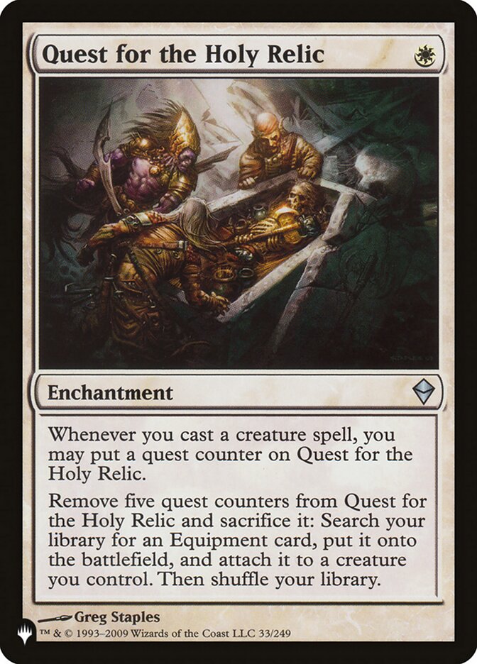 Quest for the Holy Relic [The List] - Destination Retro