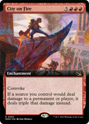 City on Fire (Extended Art) [March of the Machine] - Destination Retro