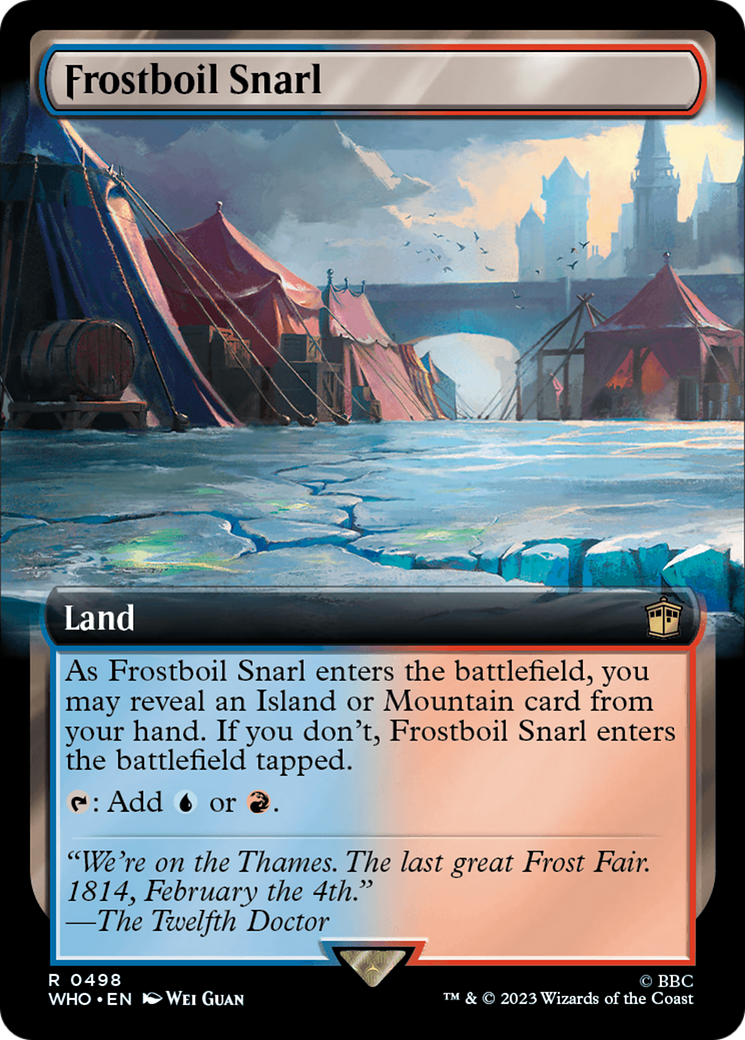 Frostboil Snarl (Extended Art) [Doctor Who] - Destination Retro
