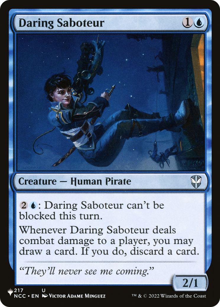 Daring Saboteur [The List] - Destination Retro