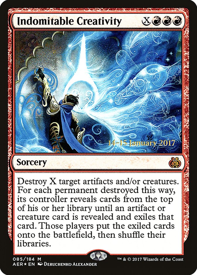 Indomitable Creativity [Aether Revolt Prerelease Promos] - Destination Retro