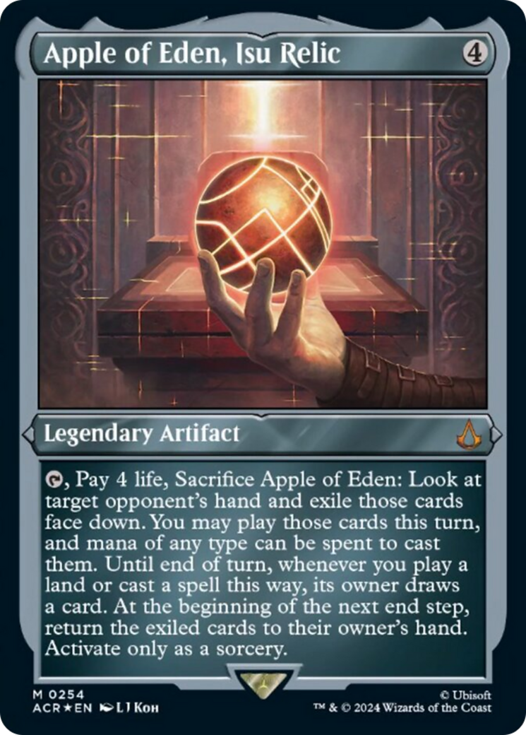 Apple of Eden, Isu Relic (Foil Etched) [Assassin's Creed] - Destination Retro
