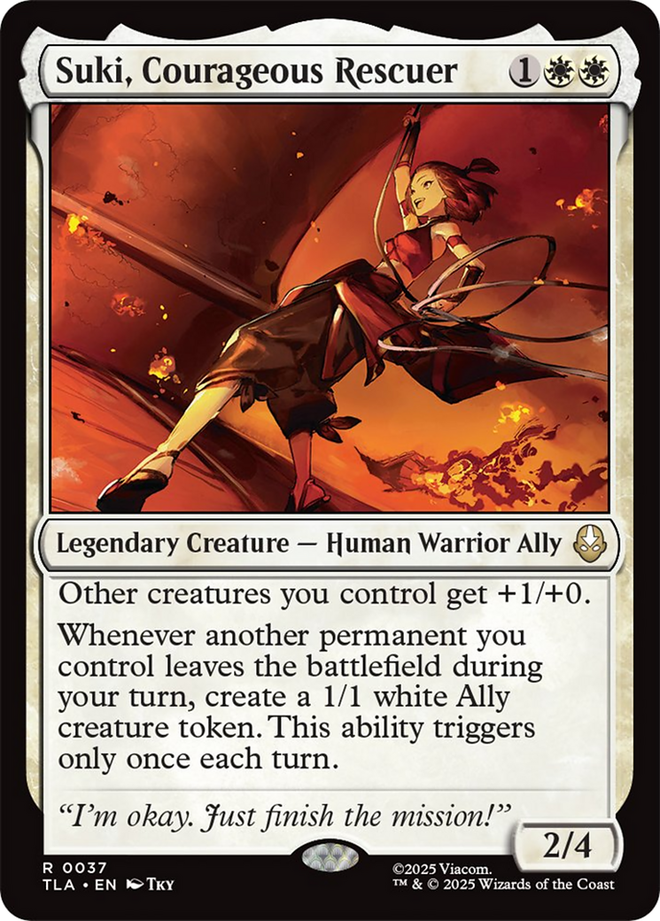 Suki, Courageous Rescuer [Avatar: The Last Airbender] - Destination Retro