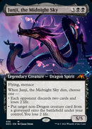 Junji, the Midnight Sky (Extended Art) [Kamigawa: Neon Dynasty] - Destination Retro