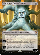 Karn, the Great Creator (Borderless) [Bloomburrow Commander] - Destination Retro