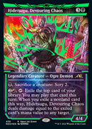 Hidetsugu, Devouring Chaos (Neon Ink Green) [Kamigawa: Neon Dynasty] - Destination Retro