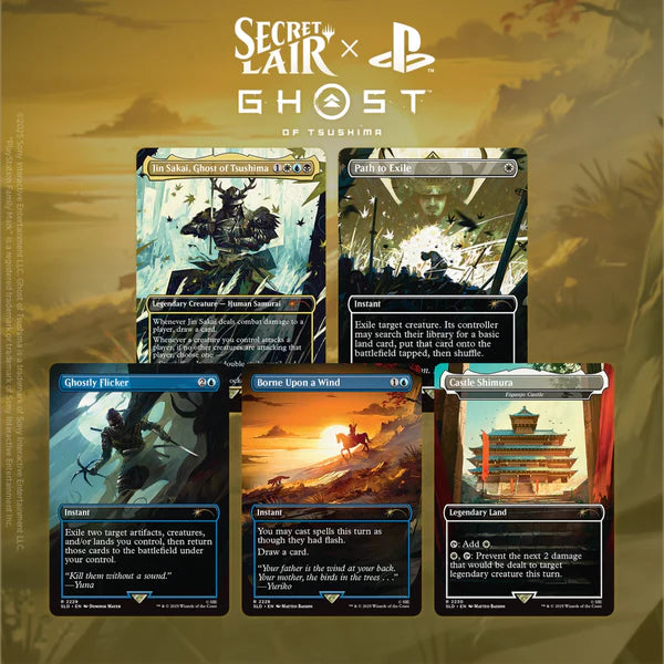 Secret Lair Drop Series - Secret Lair x Ghosts of Tsushima - Destination Retro