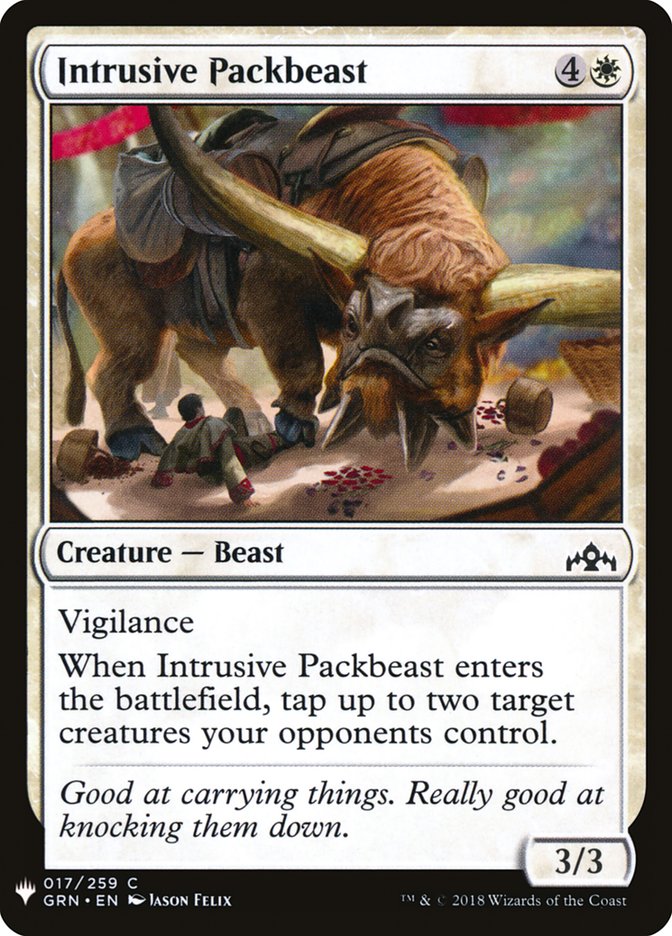 Intrusive Packbeast [Mystery Booster] - Destination Retro