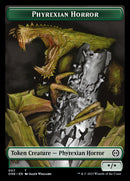 Phyrexian Mite (011) // Phyrexian Horror (007) Double-Sided Token [Phyrexia: All Will Be One Tokens] - Destination Retro
