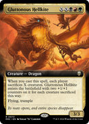 Gluttonous Hellkite (Extended Art) [Modern Horizons 3 Commander] - Destination Retro