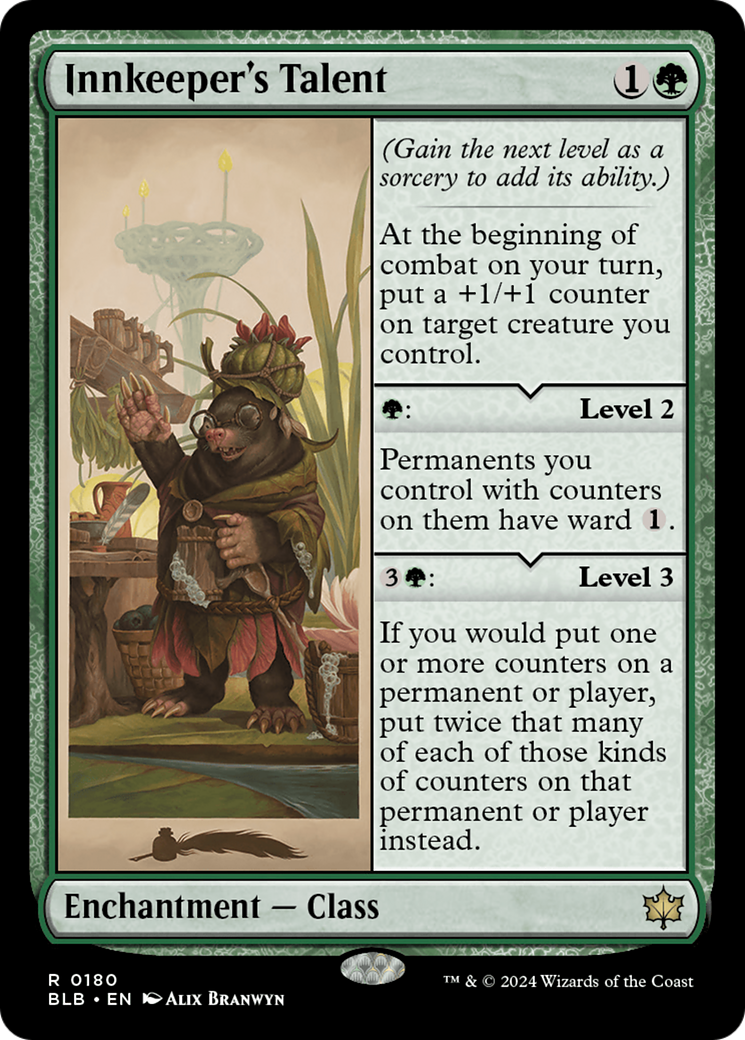 Innkeeper's Talent [Bloomburrow] - Destination Retro