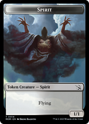 Treasure (20) // Spirit (14) Double-Sided Token [March of the Machine Tokens] - Destination Retro