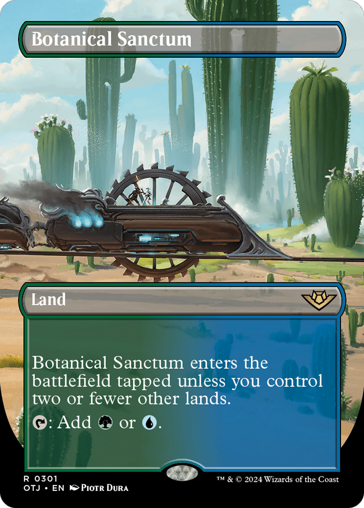 Botanical Sanctum (Borderless) [Outlaws of Thunder Junction] - Destination Retro