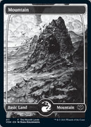 Mountain (The Moonlit Lands) (Foil Etched) [Innistrad: Crimson Vow Promos] - Destination Retro