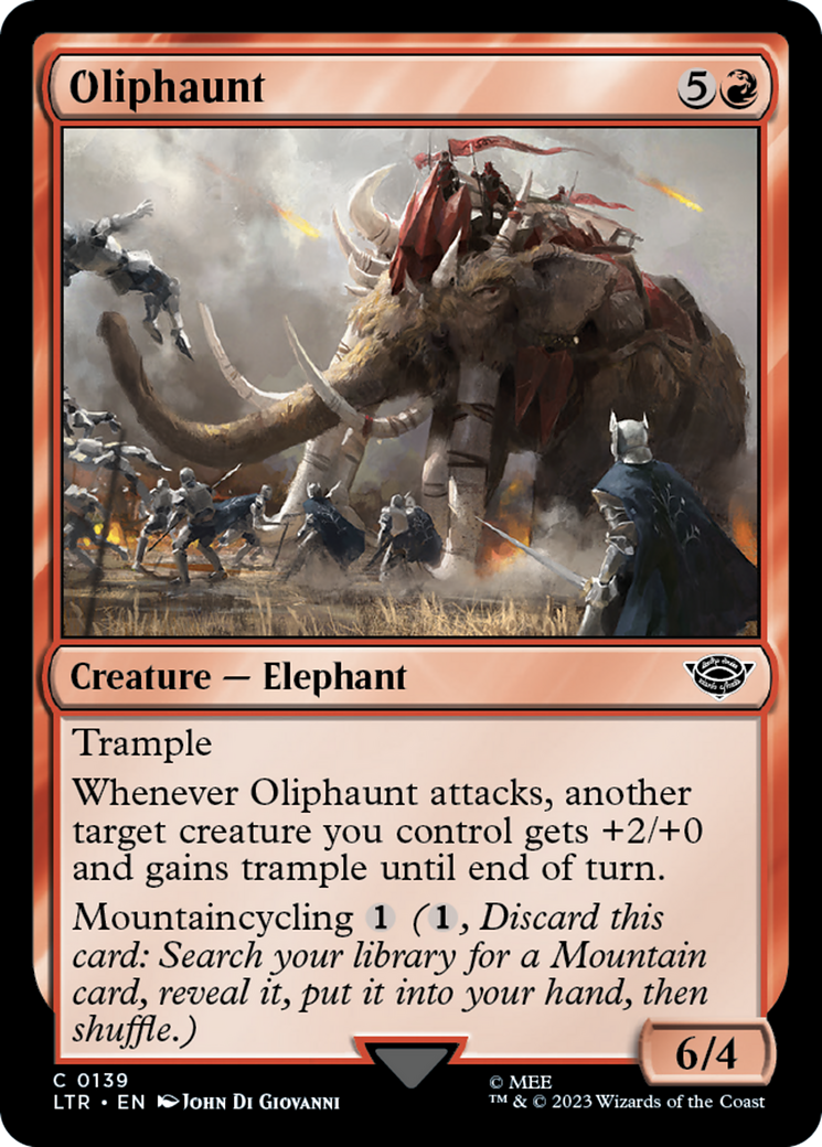 Oliphaunt [The Lord of the Rings: Tales of Middle-Earth] - Destination Retro