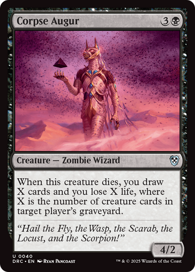 Corpse Augur [Aetherdrift Commander] - Destination Retro