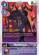 Myotismon [BT8-080] [New Awakening Pre-Release Cards] - Destination Retro