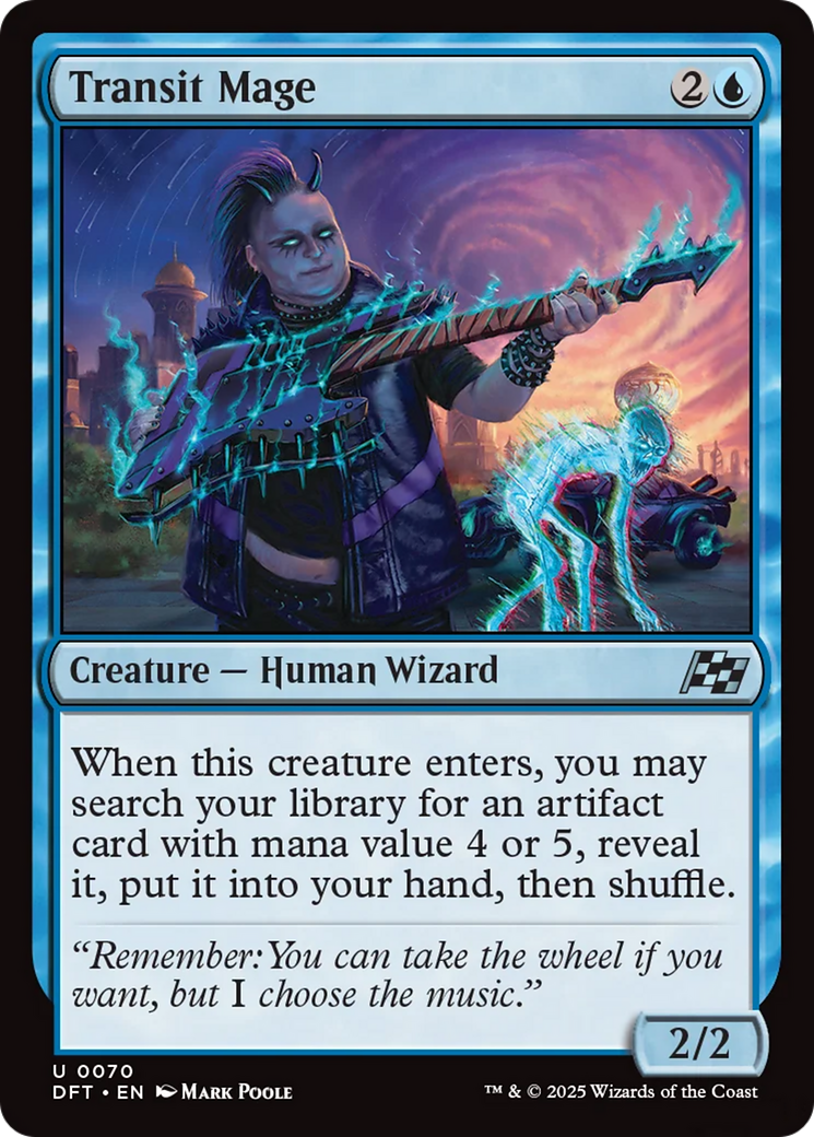Transit Mage [Aetherdrift] - Destination Retro