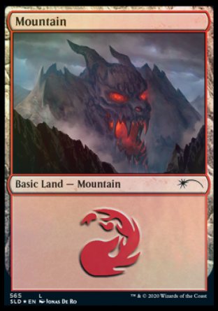 Mountain (Develish) (565) [Secret Lair Drop Promos] - Destination Retro
