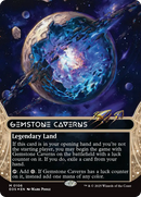 Gemstone Caverns (0106) (Borderless) (Galaxy Foil) [Edge of Eternities: Stellar Sights] - Destination Retro