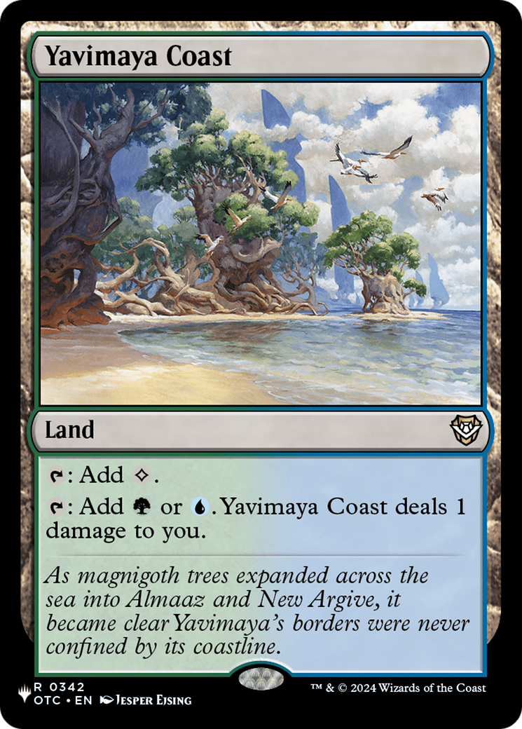 Yavimaya Coast (OTC) [The List] - Destination Retro