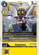 Kotemon [BT11-037] [Dimensional Phase] - Destination Retro