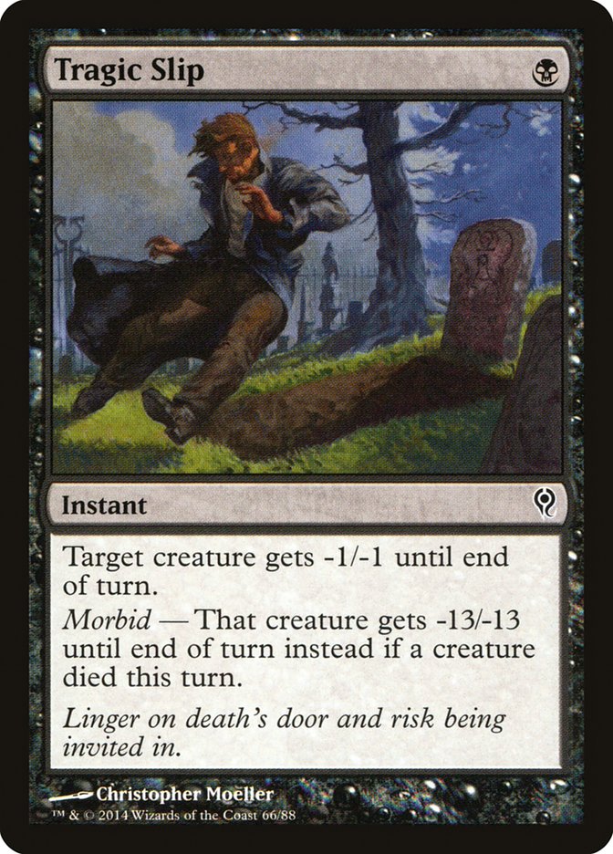 Tragic Slip [Duel Decks: Jace vs. Vraska] - Destination Retro