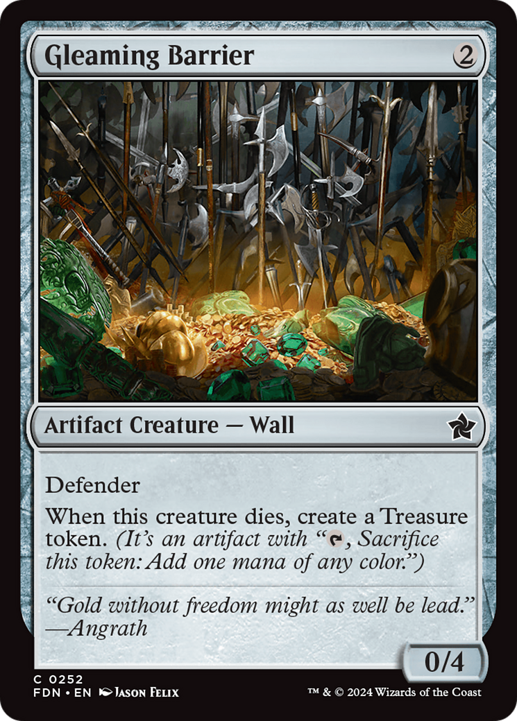 Gleaming Barrier [Foundations] - Destination Retro