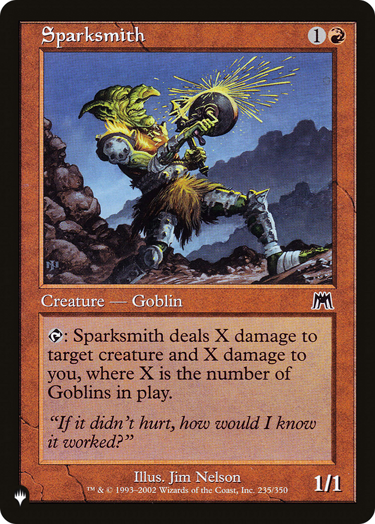 Sparksmith [The List] - Destination Retro