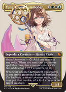 Yuna, Grand Summoner (Borderless) [FINAL FANTASY Commander] - Destination Retro