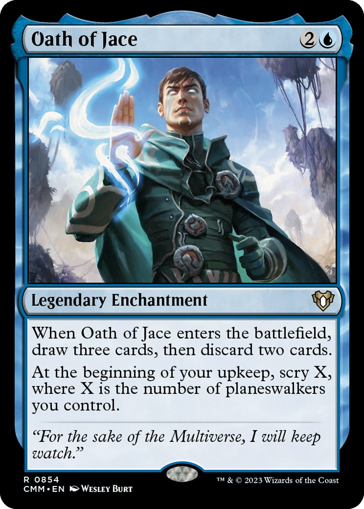 Oath of Jace [Commander Masters] - Destination Retro