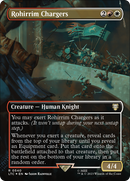 Rohirrim Chargers (Borderless) (Surge Foil) [The Lord of the Rings: Tales of Middle-Earth Commander] - Destination Retro