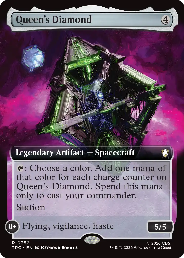 Queen's Diamond (Extended Art) [Star Trek Commander] - Destination Retro