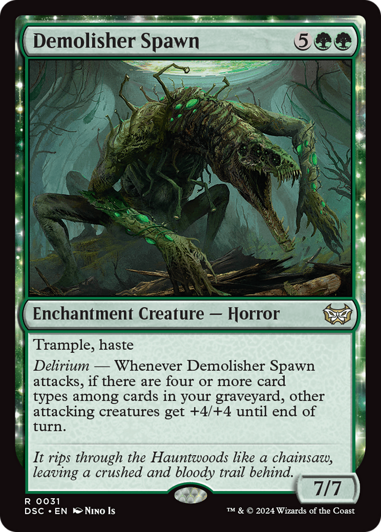 Demolisher Spawn [Duskmourn: House of Horror Commander] - Destination Retro