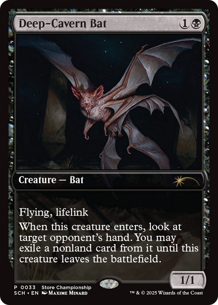 Deep-Cavern Bat [Store Championships 2025] - Destination Retro