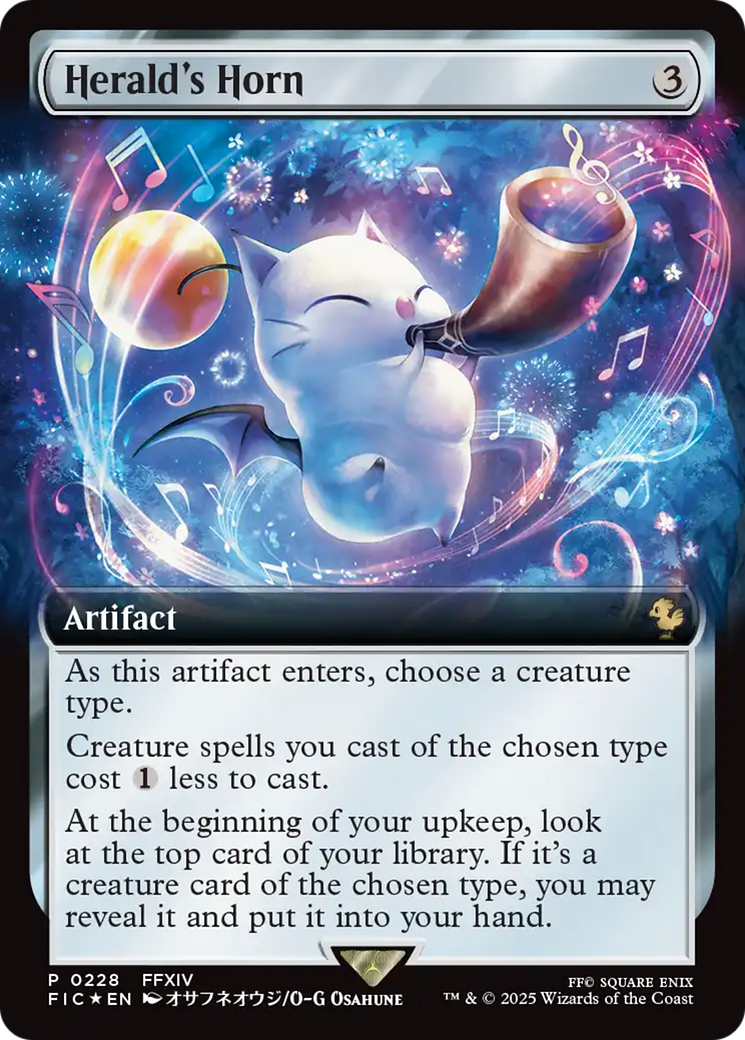 Herald's Horn (Extended Art) [FINAL FANTASY Promos] - Destination Retro